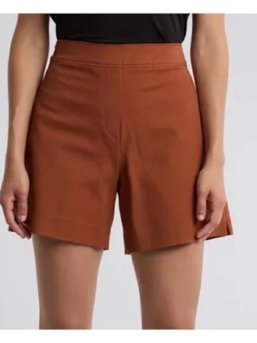 SPANX On-the-Go Stretch Twill Shorts Size Large New with tags